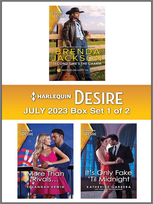 Title details for Harlequin Desire July 2023--Box Set 1 of 2 by Brenda Jackson - Available